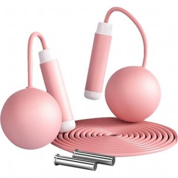 Speed Jump Rope with Adjustable Length and Cordless Design