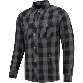 Stile Super Neil Giacca Moto Grigio e Nero