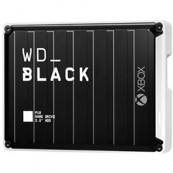 Western Digital Elements BLACK P10 External Hard Drive 6 TB 2.5 USB 3.2 Gen 1 (Black, White)