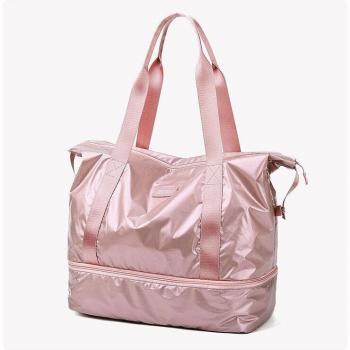 Bolsa de deporte para mujer Rosa impermeable gym piscina yoga con compartimentos para zapatos