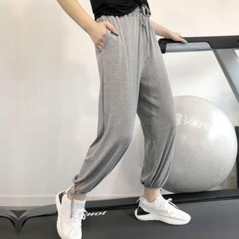 Pantalones Elásticos de Algodón para Mujer