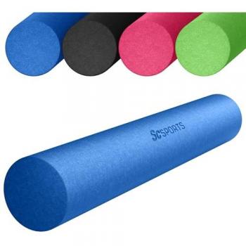 Tubo Rulo Fitness ScSPORTS 90x15 cm, Color Azul, Repelente al Agua