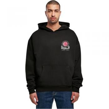 Mc Clothes Felpa Con Cappuccio Sunset Charm Oversized Nero 2XL