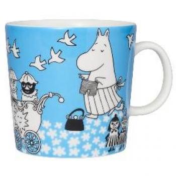Mug 40 cl Bleu Moomin Arabie La Paix