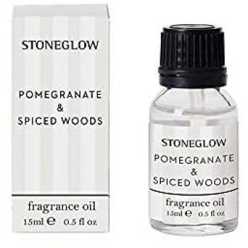 Stoneglow Pomegranate & Spiced Woods Scented Fragrance Oil 15ml
