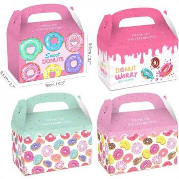 4PCS Donut Treat Boxes