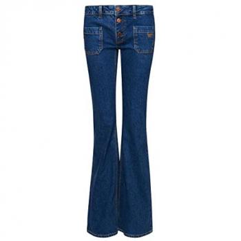 Superdry Jeans Vintage a Spalletta Bassa Slim Flare Van Dyke Medio 28
