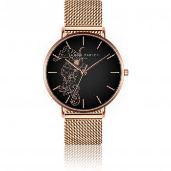 Women's Fossil Amelia Parker Mesh Watch