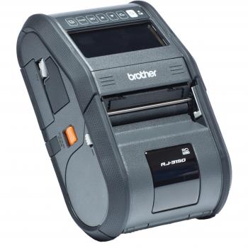 Brother RJ-3150 Direct Thermal Mobile Printer with Wireless Direct Connectivity