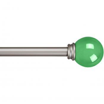 Supporto Verde Foglia per Tende 122 cm – AmazonBasics