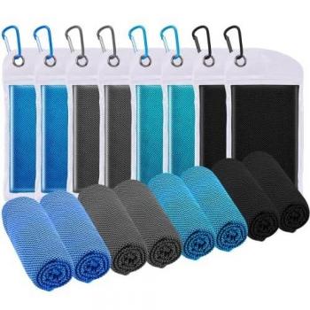 Soft Touch Ice Towels (8 Mixed Shades)