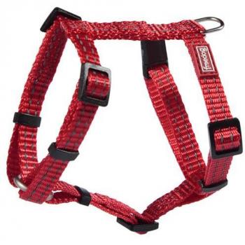 Freedog Reflektierendes Arnés Nylon Rot