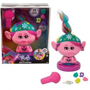Trolls World Tour Poppy Hair Salon Head