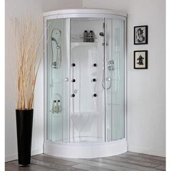 Cabine de Douche Vélvium Hydra 90x90 – Paroi Intégrale