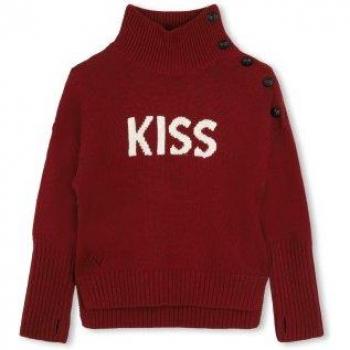 Pull col roulé rouge 8A pour filles – ZADIG & VOLTAIRE