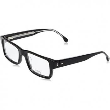Monture Lozza VL4328, lunettes de vue homme en acétate noir
