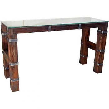 CHYRKA Bar Set: Tavolo 180x60 cm + 6 sgabelli Naturale – Drohobycz
