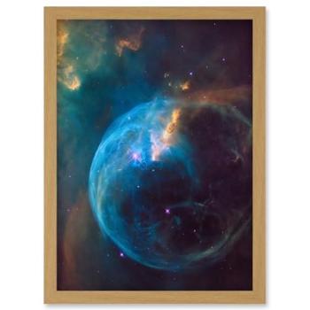 Space Bubble Nebula Celestial Art Piece