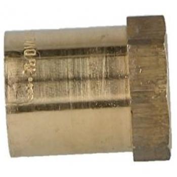 Manchon de raccordement laiton rouge 18 mm x 1/2'' f/ff