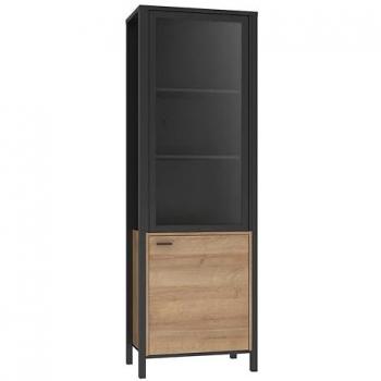 Piètement en Métal Noir – Vitrine Reversible 194 cm