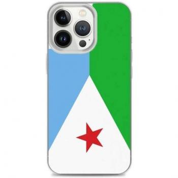 Cover Protezione Gibuti Bandiera iPhone 13 Pro