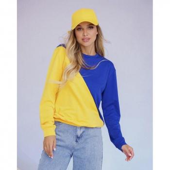 ISSA Plus Patriot Insulated Sweatshirt XL Blue/Yellow