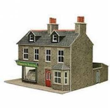 Metcalfe HO/OO Corner Shop Stone Model