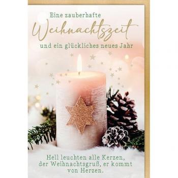 Glückliche Weihnachten Karte