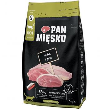 Pan Miesko Pavo & Ganso: Fórmula Nutritiva para Miñones Felinos 5 kg