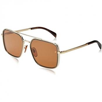 Goldene Metall-Sonnenbrille 59/16/145 mm