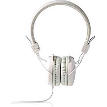 Nedis HPWD1100WT Cuffie Cablato Bianche