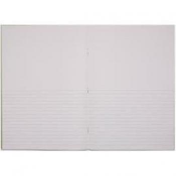 Rhino A4 Exercise Book 32 Page Light Green Top Half Plain Pack of 100