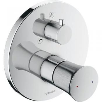 Duravit White Tulip: Control Único de Bañera Oculta, 2 Conectores – Modelo WT5210018010