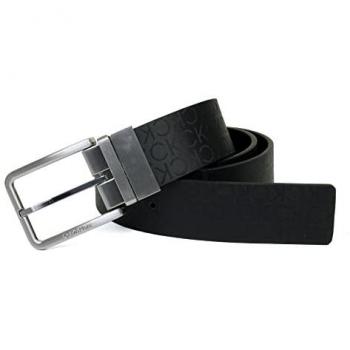 Calvin Klein Herren Gürtel Adj/Rev Warmth In Mono 35Mm K50K509967 Schwarz