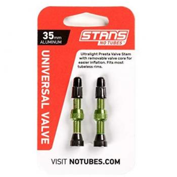 Notubes Fahrradventilsystem – 35 mm Al‑Presta, Grün