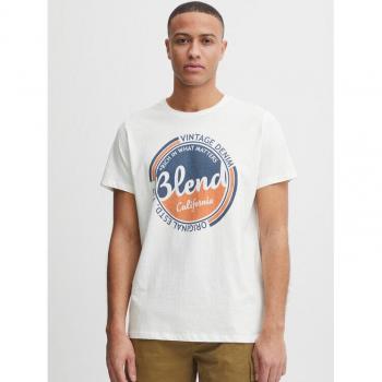 Blend T-Shirt 20715308 Weiß Standard Fit