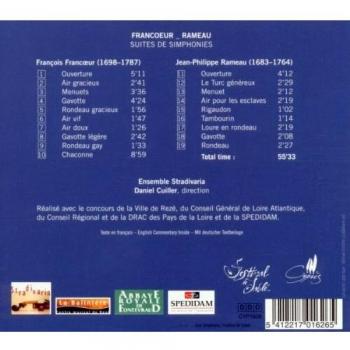 Suites des symphonies (Francöur / Rameau)