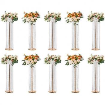 Support Élévé de Fleurs de Mariage VEVOR