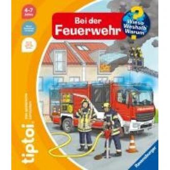 tiptoi Wieso? Weshalb? Warum? Bei der Feuerwehr, Lernbuch