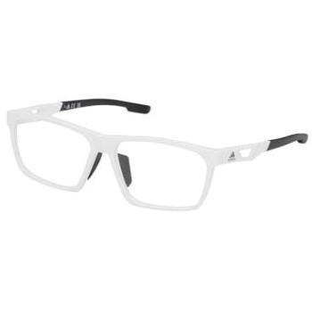 Adidas SP5087‑H Men’s White Glasses, Size 59 – Blue‑Light Blocking Lenses Included