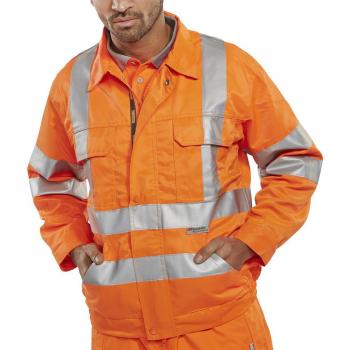 RAILSPEC JACKET ORANGE 38