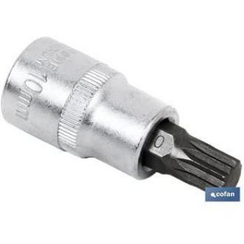 Llave de Acero Inoxidable 1/2 XZN con Punta Corto M‑5