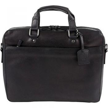Leonhard Heyden Dakota 37 cm Black Leather Briefcase
