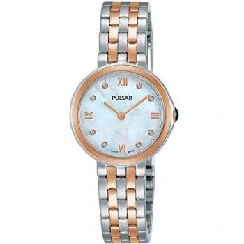 PM2246X1 Pulsar – Montre Femme en Acier Inoxydable, Cadran Argente, 5 ATM
