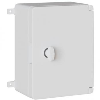 Контролен шкаф сив 18x13x24 см ABS пластмаса