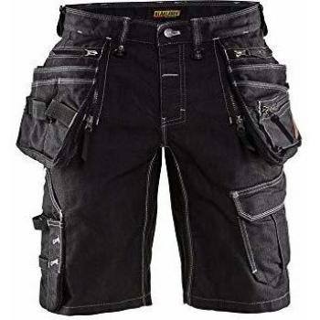 Pantaloni corti da lavoro X1900 Nero 56