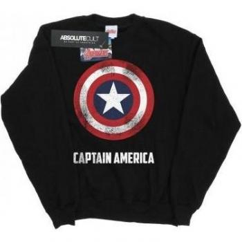 Ladies Marvel Captain America Shield Sweatshirt