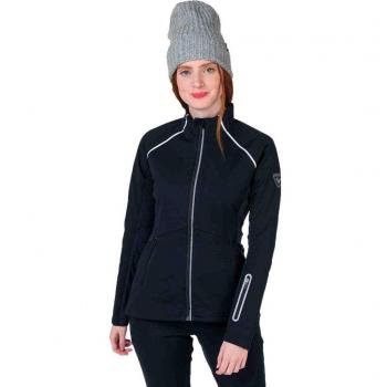Abbigliamento Sportivo Rossignol Softshell Full Zip Nero Taglia Donna L