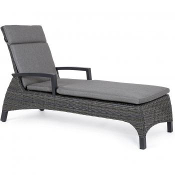 Britton Cuna con Cojines Antracita 205 cm