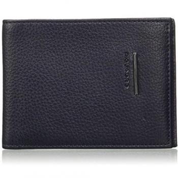 Portefeuille en Cuir Piquadro PU257MO Bleu